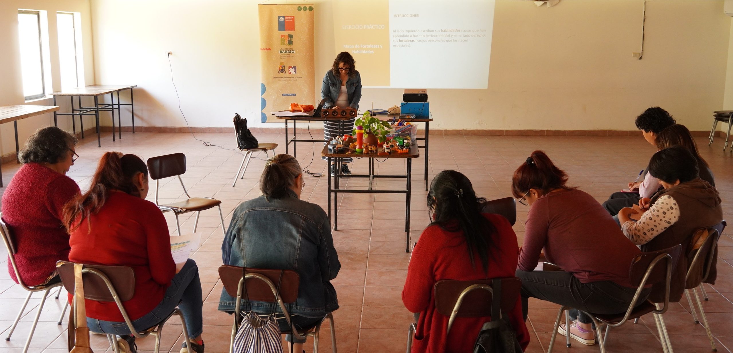 Andrea Torres, gestora comunitaria de Rucapequén